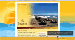 Desktop Screenshot of hotelilguscio.it